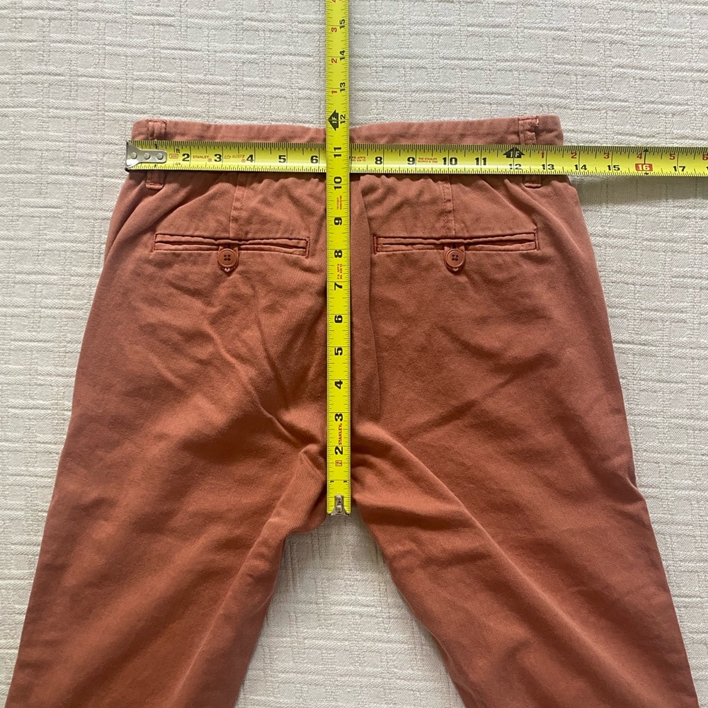 J.Crew coral chino utility relaxed fit pants size 00 - Picture 7 of 8